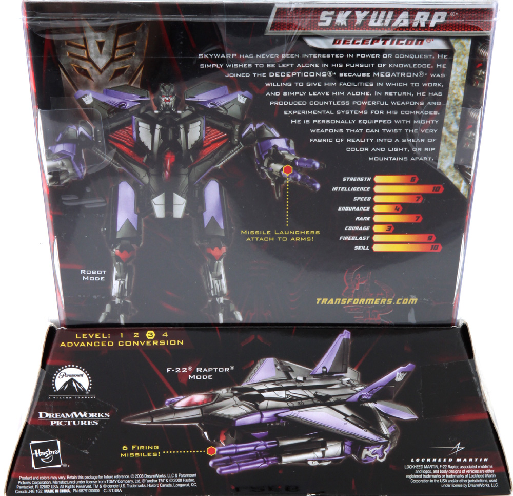 revenge of the fallen skywarp