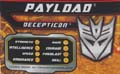 Payload hires scan of Techspecs