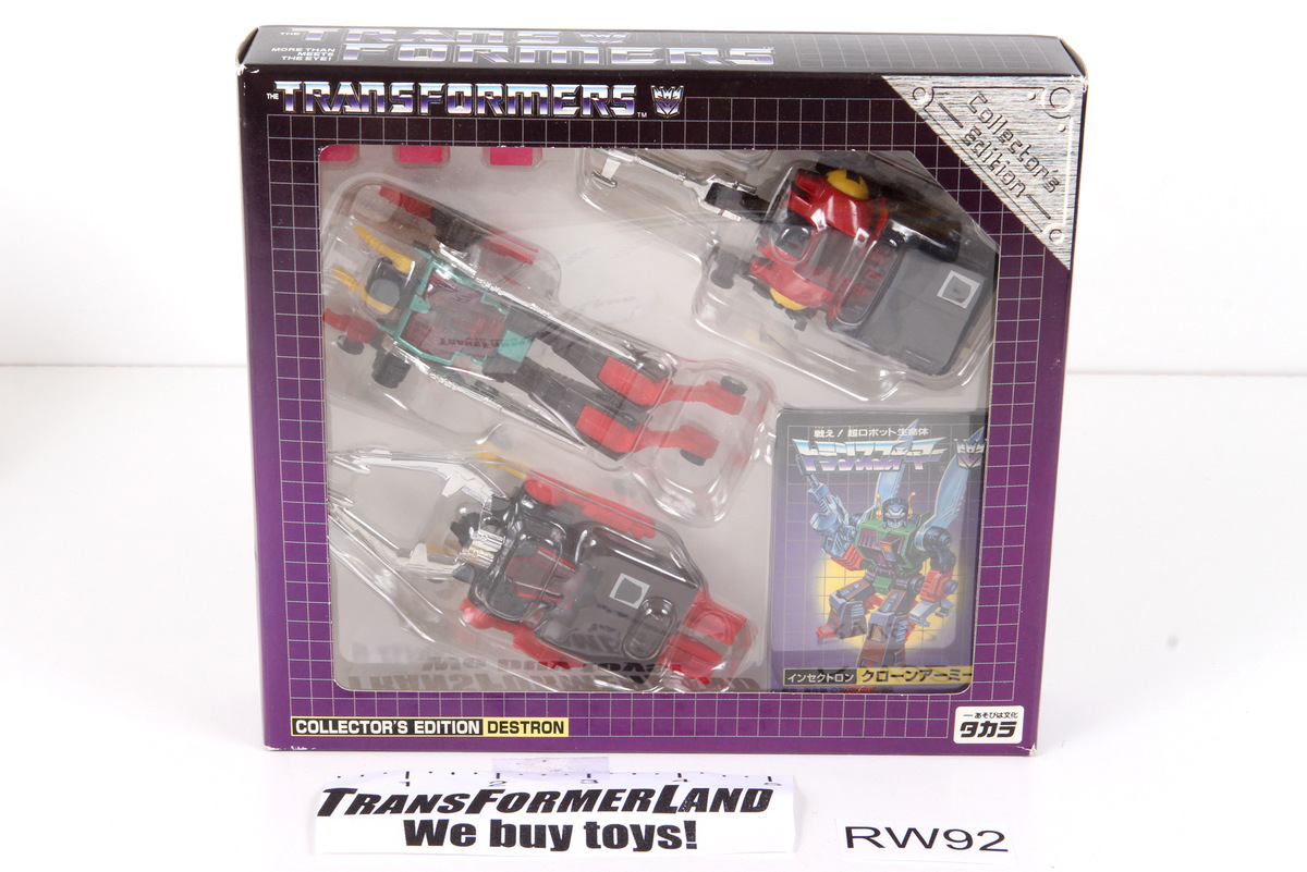 Sealed Transformers® Collector's Edition Reissue Gift Sets Insectron ...