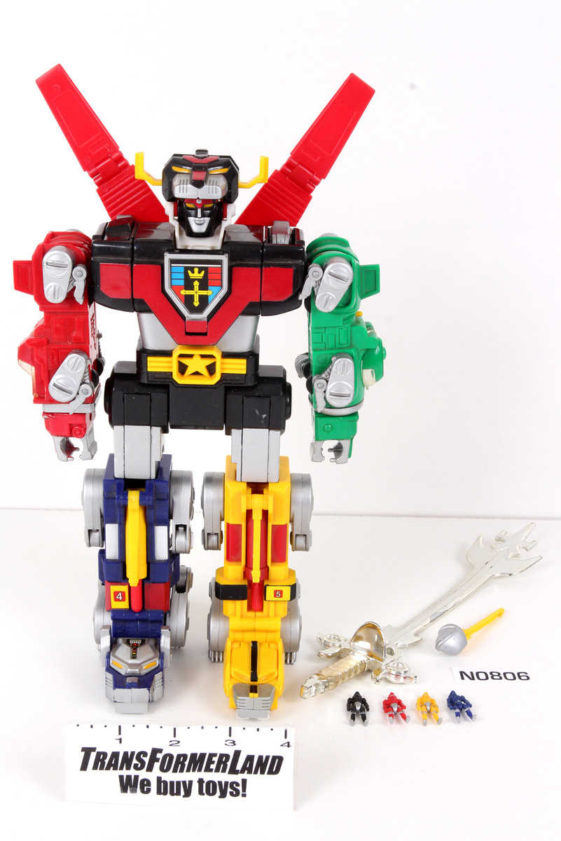 Complete Voltron® Trendmasters Combiners Third Dimension Mighty