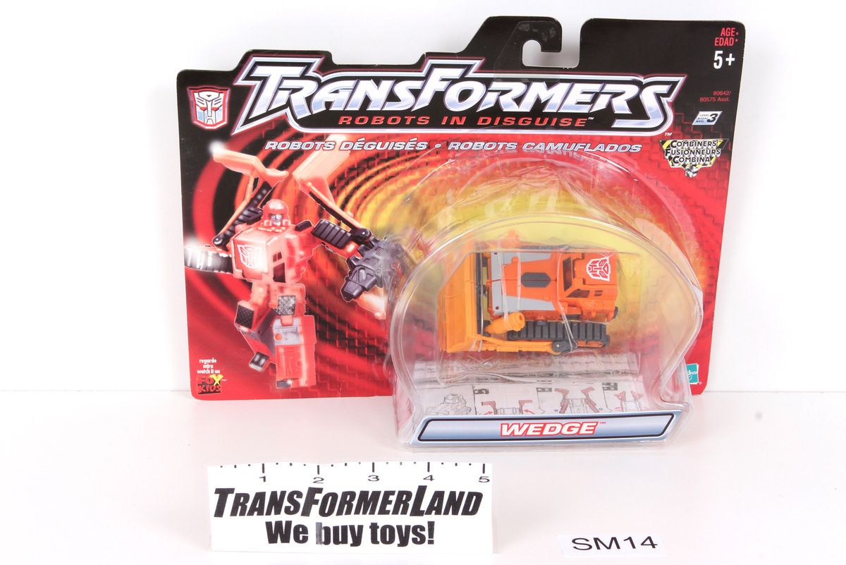 Sealed Transformers® Robots in Disguise (RID) Combiners Wedge SKU ...