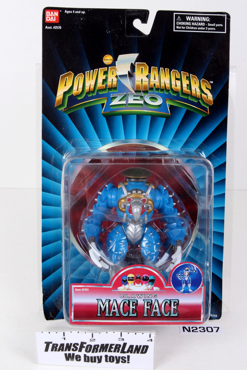 Sealed Power Rangers® Zeo Action Feature Clawing Mace Face SKU