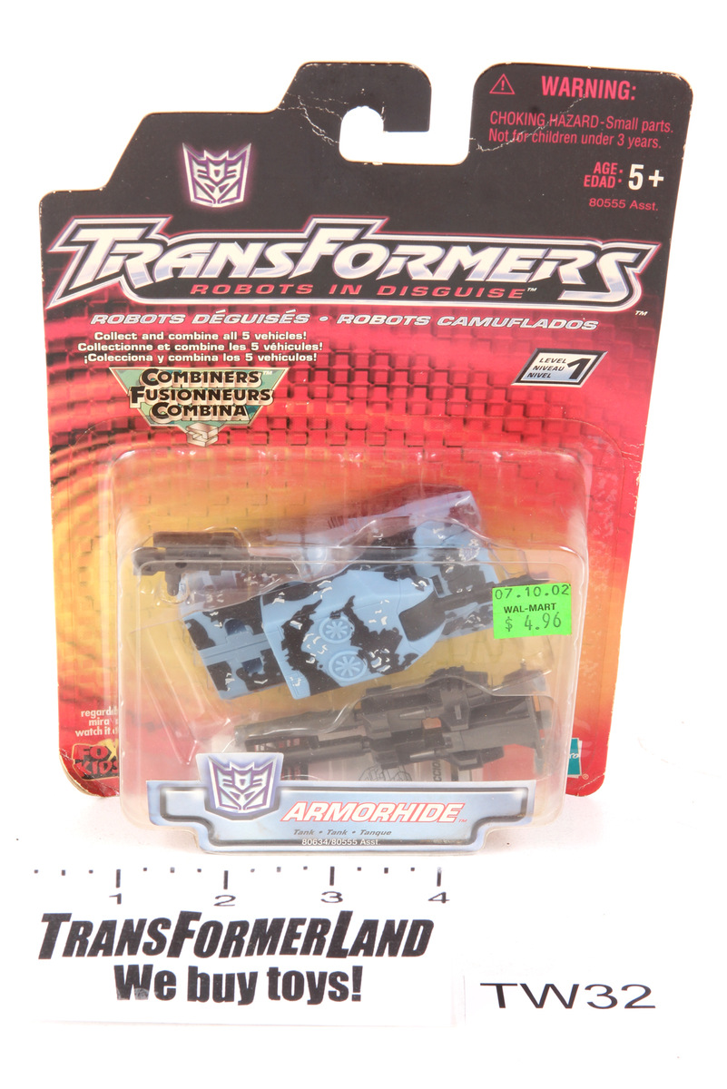 Sealed Transformers® Robots in Disguise (RID) Combiners Armorhide SKU ...