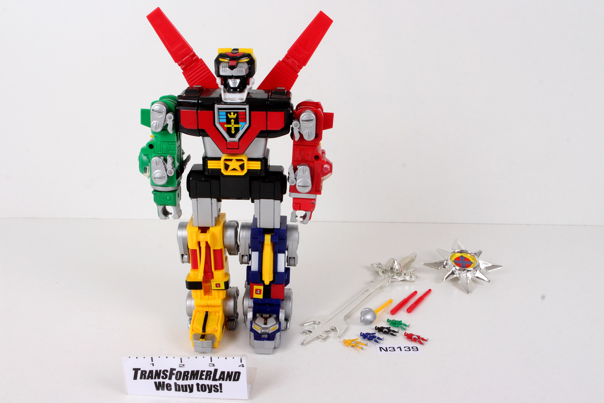 完品　ボルトロン voltron trendmasters 1998年 Complete Voltron® Trendmasters Combiners Third Dimension Mighty