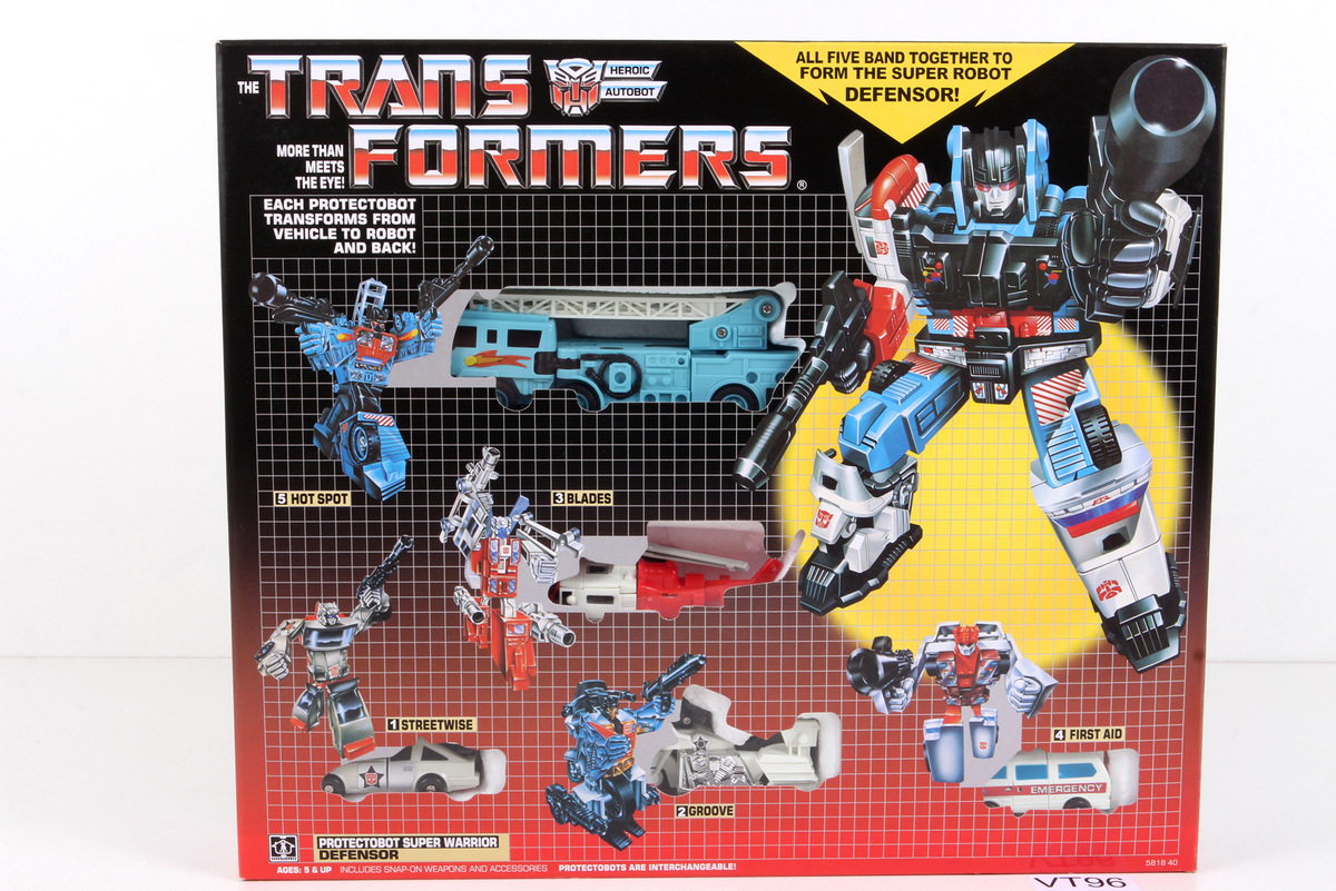 【BOOTLeG】 Packaged, not sealed Vintage Transforming Robots® Knock-offs