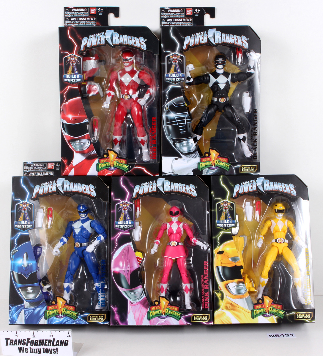 Rangeron マルチカラー フィギュア GO! Kara Kuri Combine Dragonzord