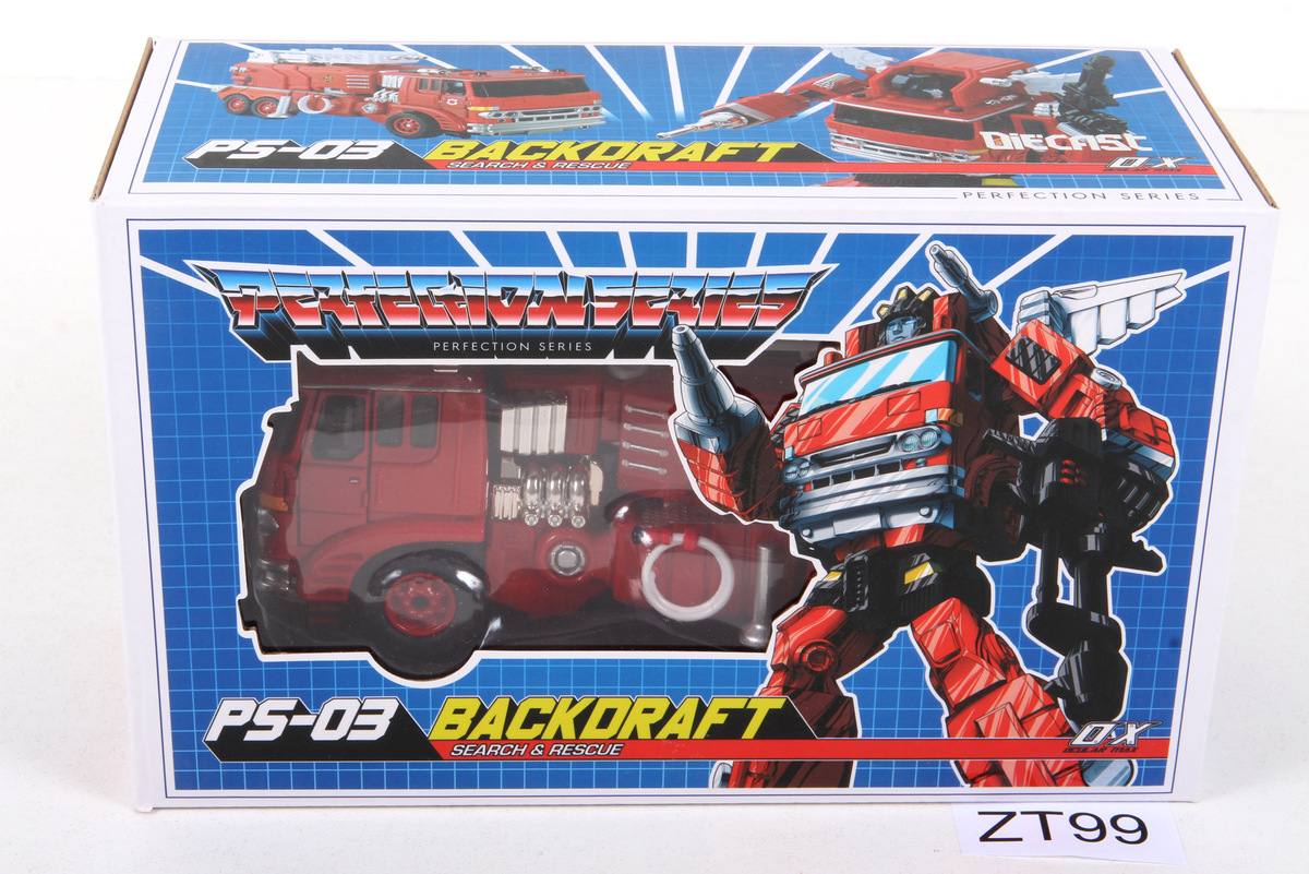 Packaged, not sealed 3rd Party Transforming Figures® Ocular Max (OX ...