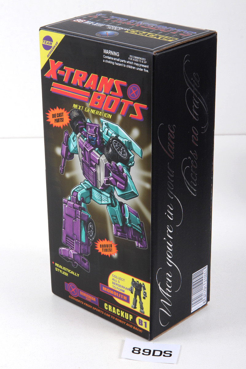 Packaged, not sealed 3rd Party Transforming Figures® X-Transbots