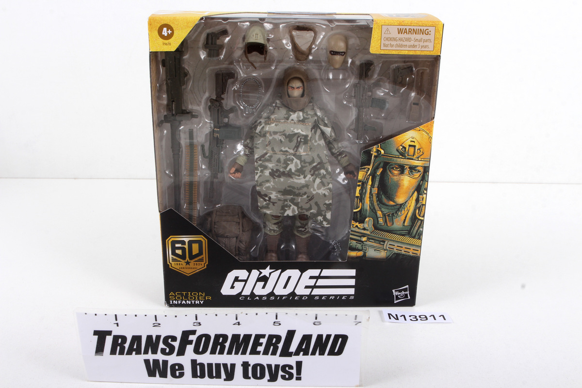 Sealed G.I. Joe® Classified Series Deluxe Action Figures Action Soldier ...