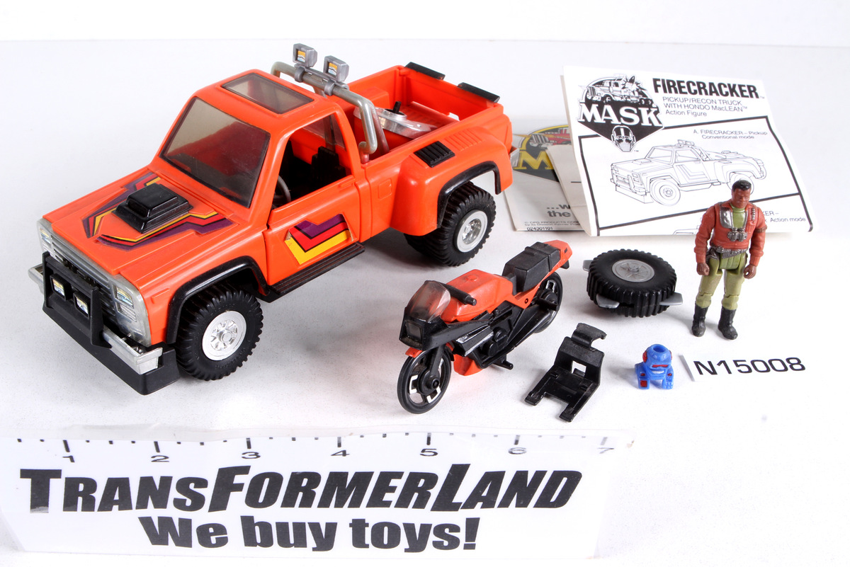 Complete M.A.S.K.® Series 1 Vehicles Firecracker SKU 385458 ...