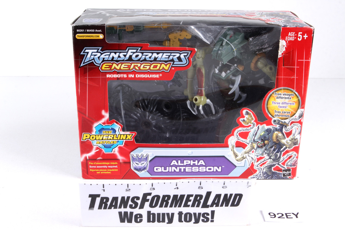 Sealed Transformers® Energon Mega Class Alpha Quintesson SKU 385564 ...