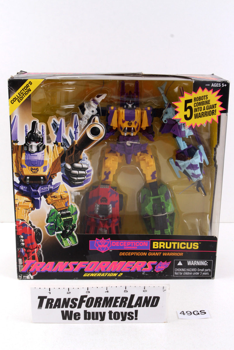 Transformers Generations Set Sealed Transformers® Generations Combiners - Gift Set Only Bruticus SKU ...