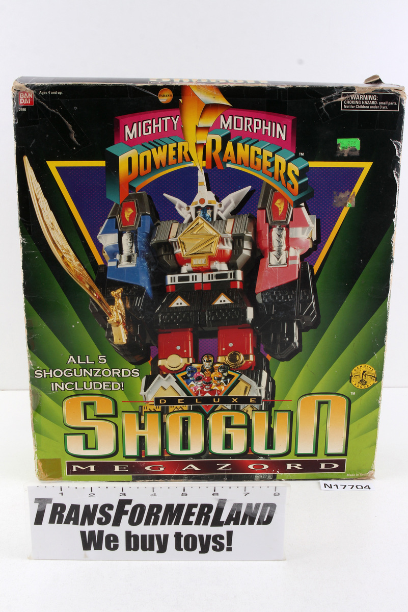 Packaged, not sealed Power Rangers® Mighty Morphin Power Rangers