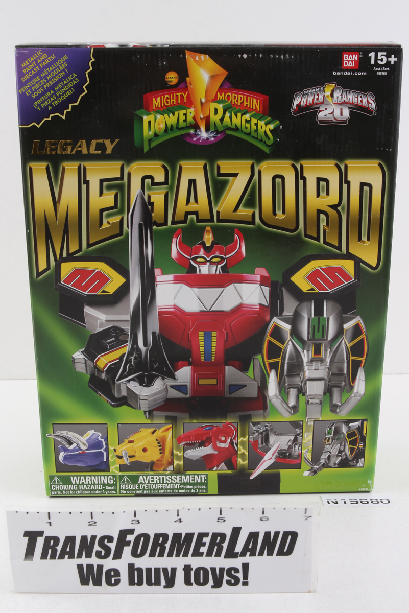 Sealed Power Rangers® Legacy Deluxe (DX) Megazord SKU 399481