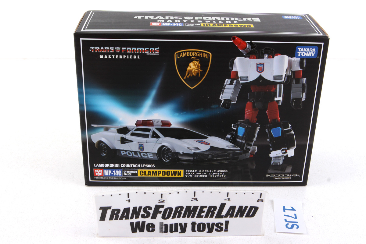 Sealed Transformers® Masterpiece (Japan) Masterpiece Clampdown SKU