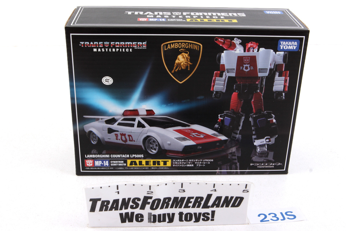 Sealed Transformers® Masterpiece (Japan) Masterpiece Alert SKU