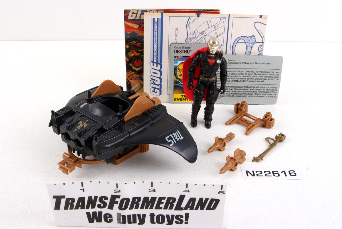 Complete G.I. Joe® A Real American Hero (ARAH) Vehicle and Driver
