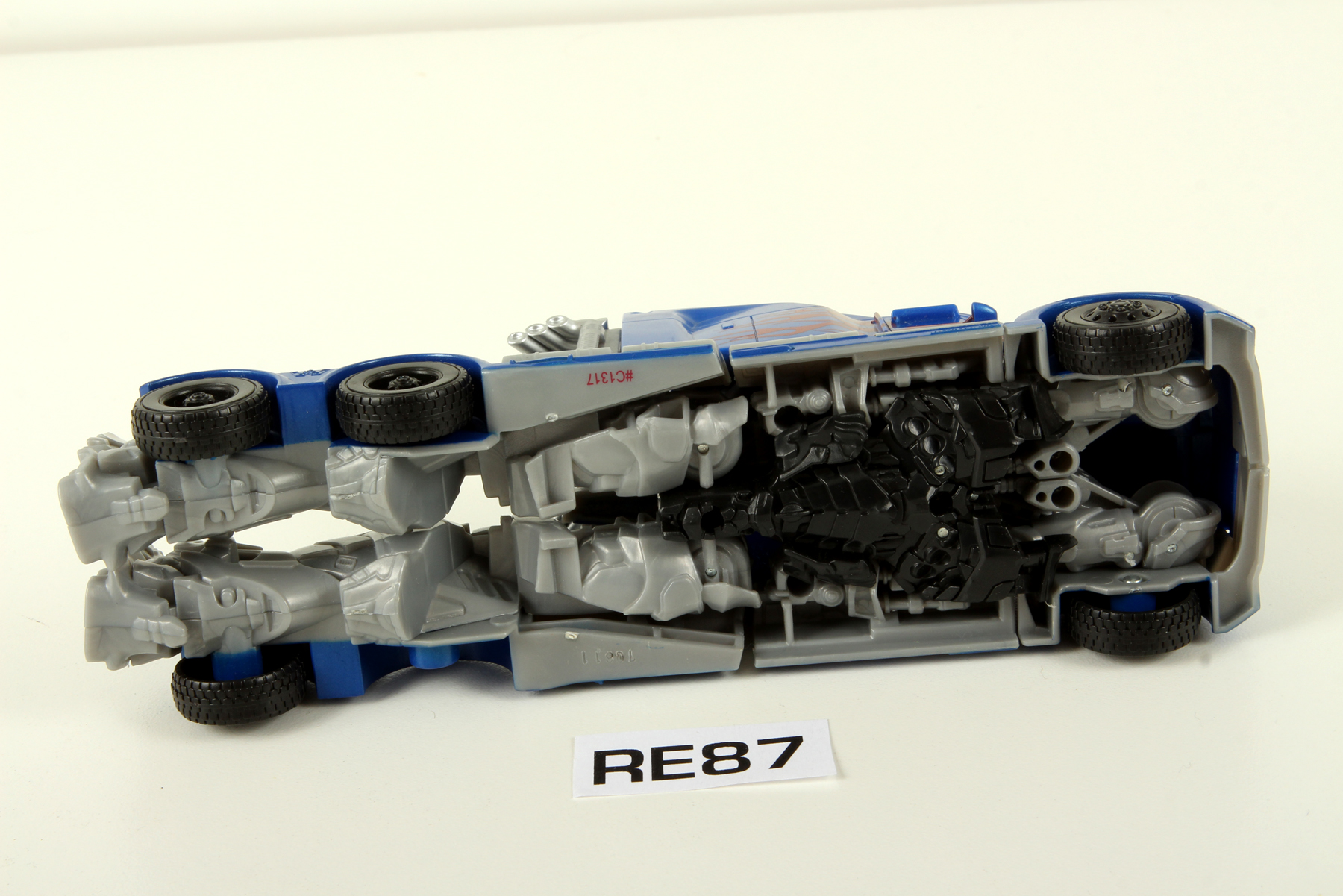 C2821 - TRANSFORMERS - the cartoon world - Transformers 5 L'ULTIMO CAVALIERE MOVIE 1-Step Turbo changer Megatron