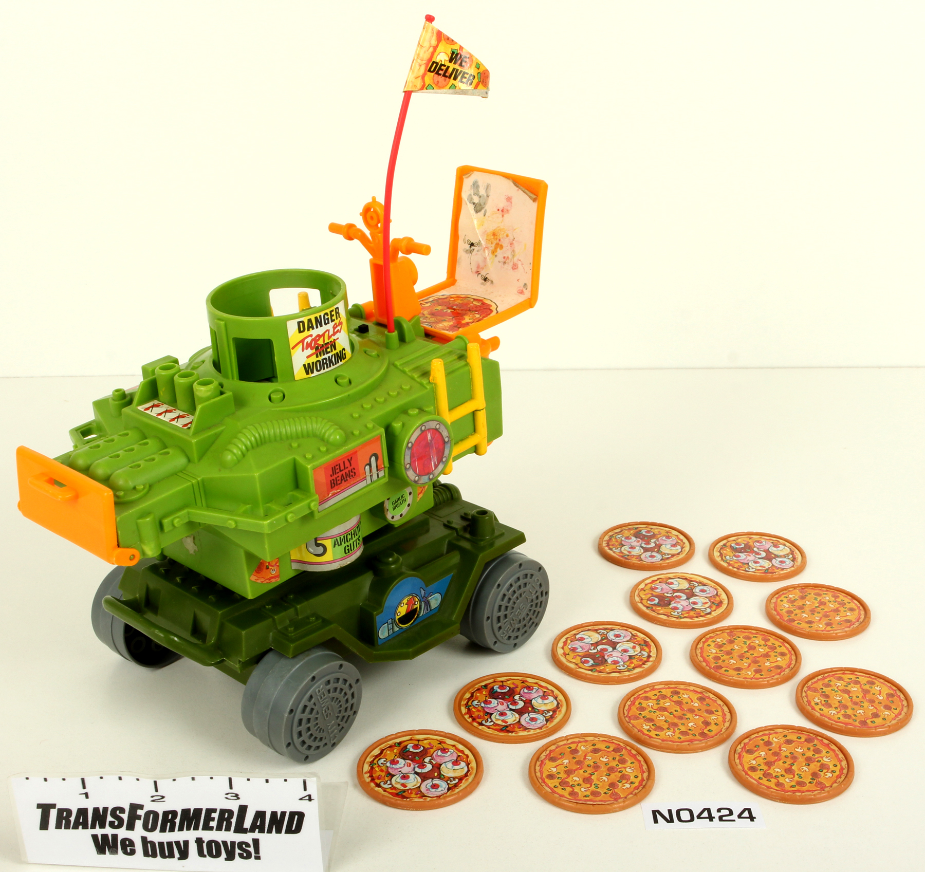 Complete Teenage Mutant Ninja Turtles (TMNT)® Original Toyline Vehicles ...