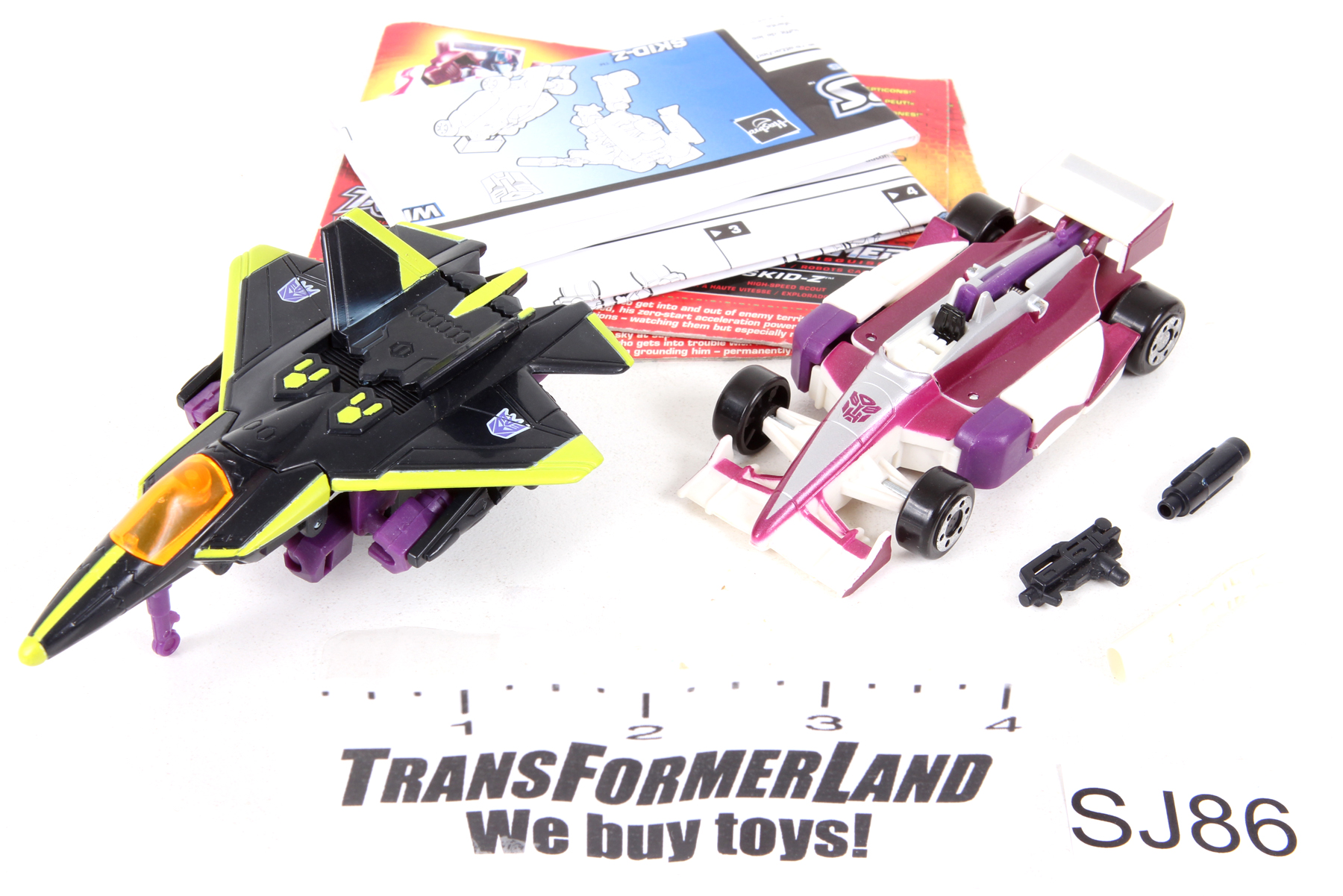 Complete Transformers® Robots in Disguise (RID) Deluxe Class Skid