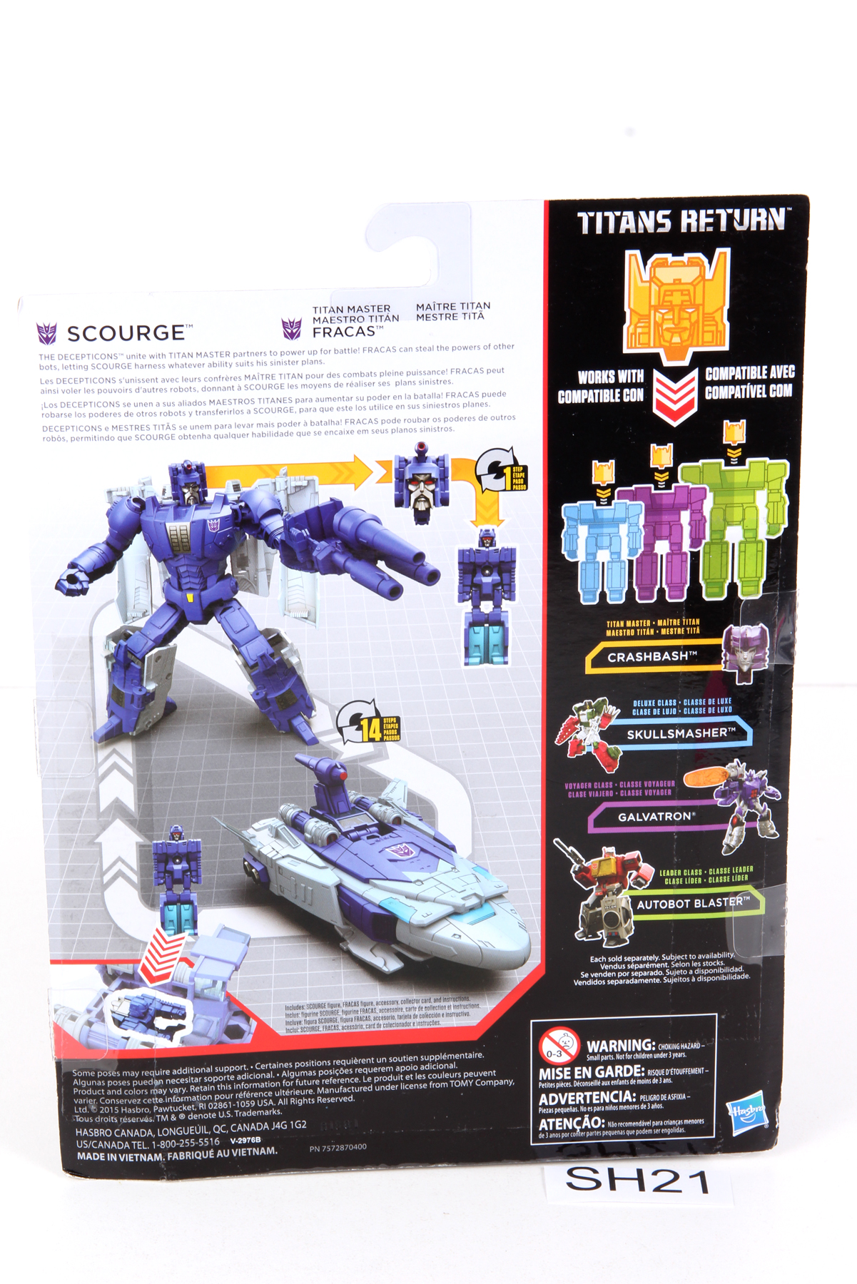 Sealed Transformers® Generations - Titans Return Deluxe Class