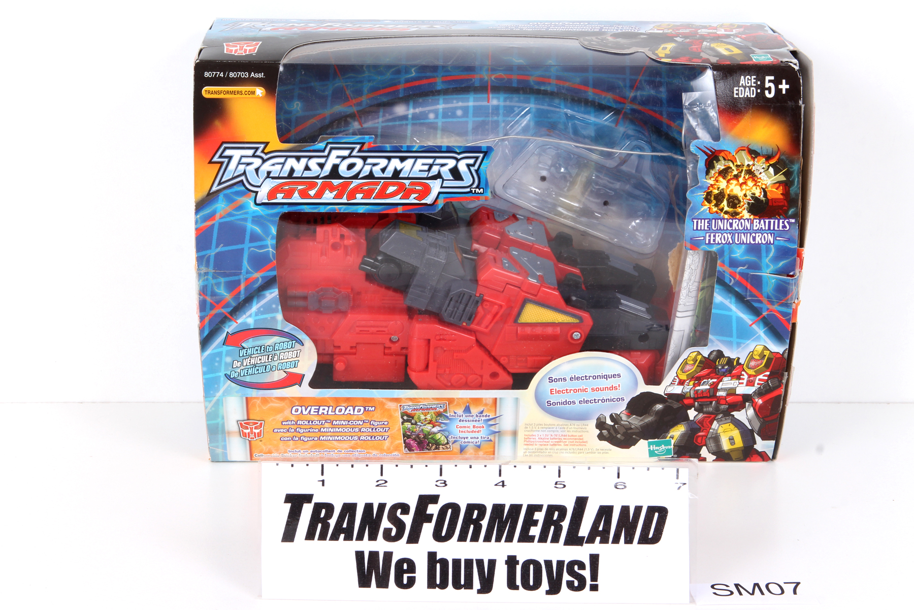 Packaged, not sealed Transformers® Armada Max-Cons Overload with ...
