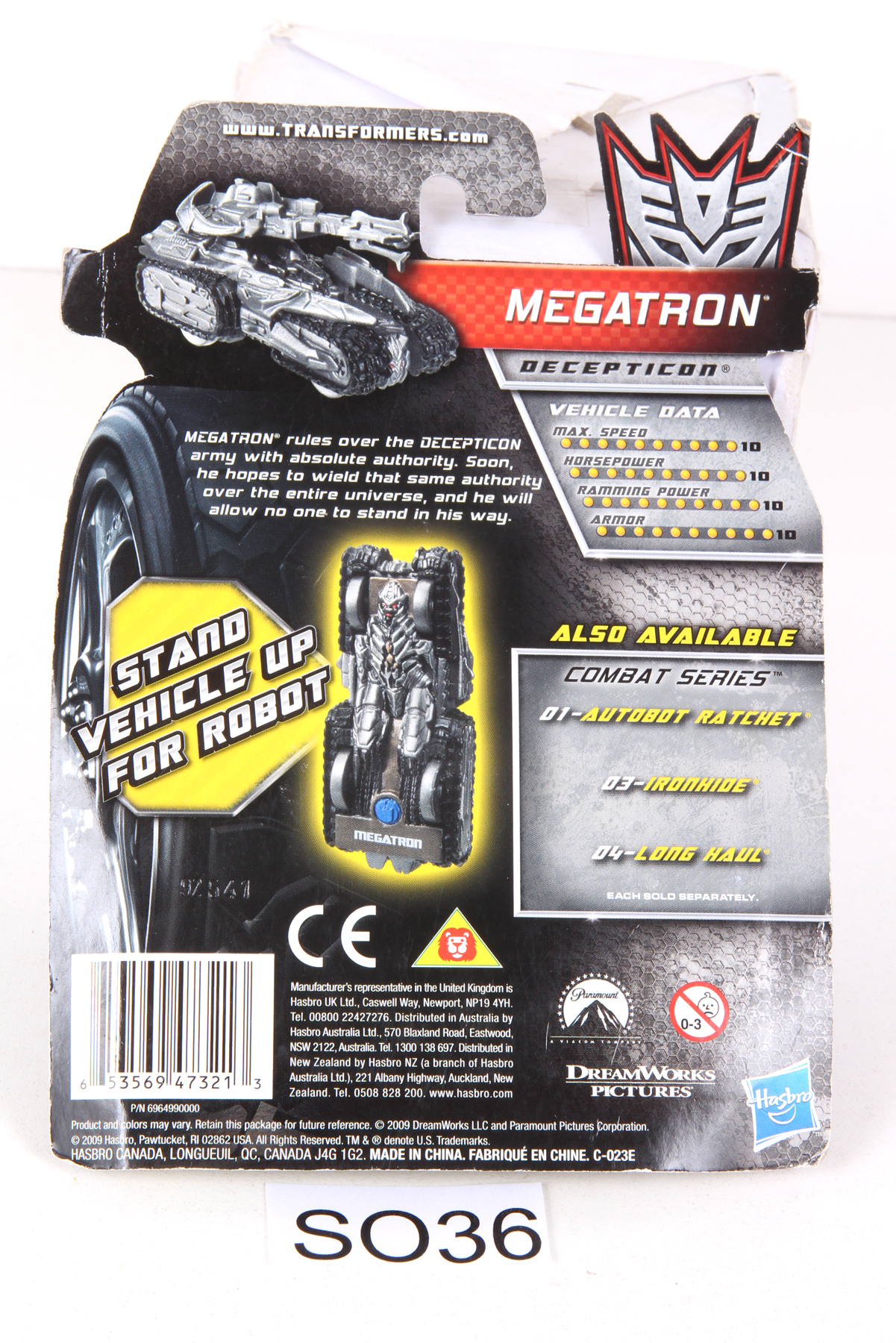 Sealed Transformers® Movie - Revenge of the Fallen (ROTF) RPM - Combat ...
