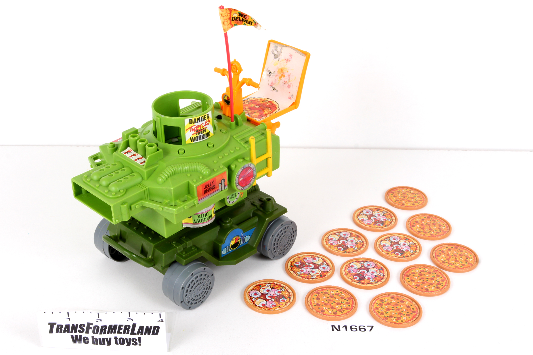 Complete Teenage Mutant Ninja Turtles (TMNT)® Original Toyline