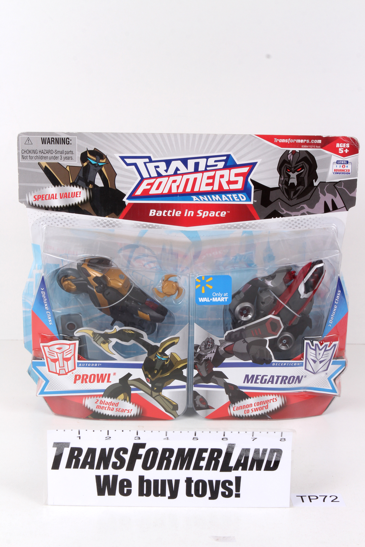 Sealed Transformers® Animated Value Packs Battle in Space SKU