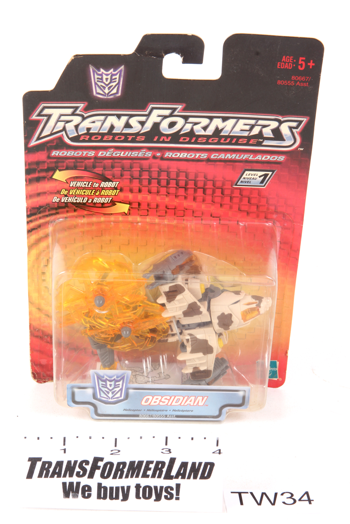 Sealed Transformers® Robots in Disguise (RID) Basic Class Obsidian SKU ...