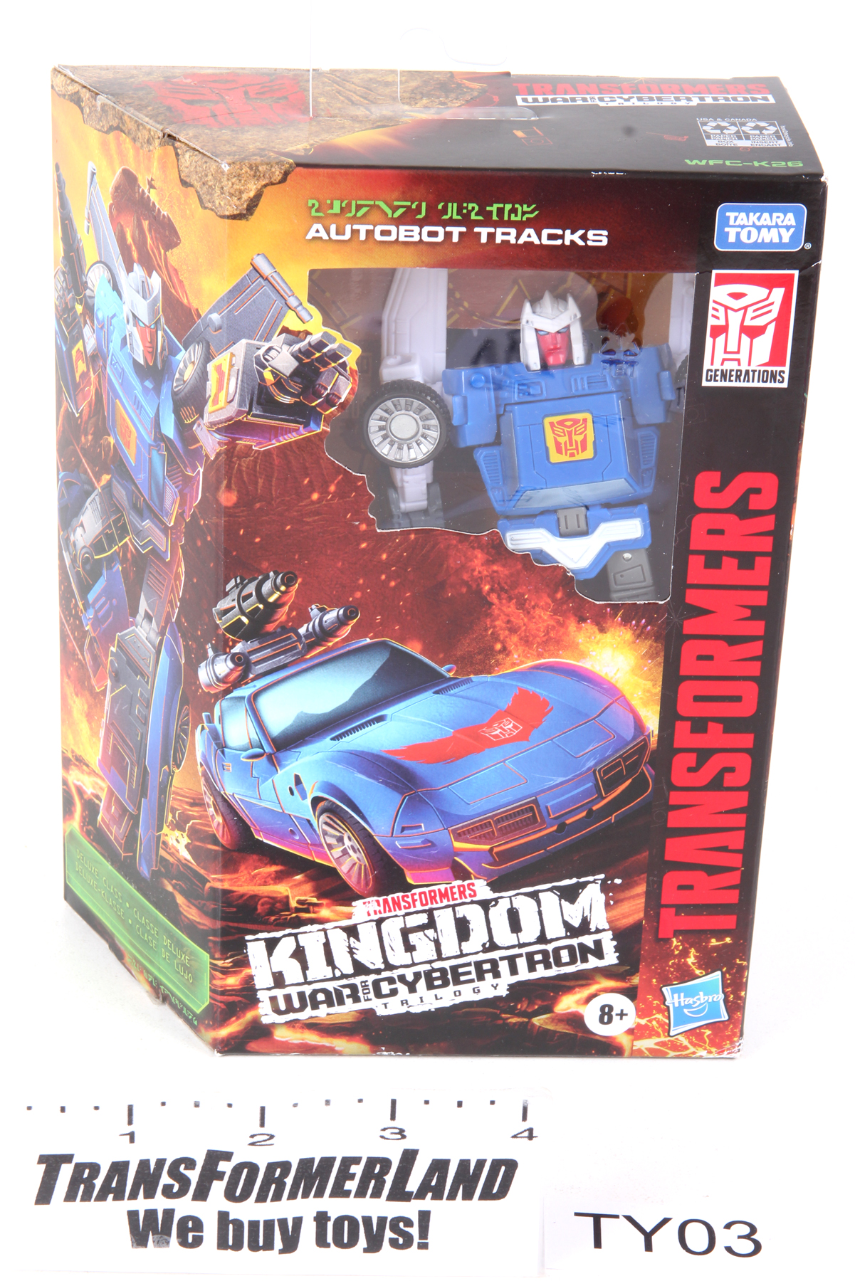 Packaged, not sealed Transformers® War for Cybertron - Kingdom