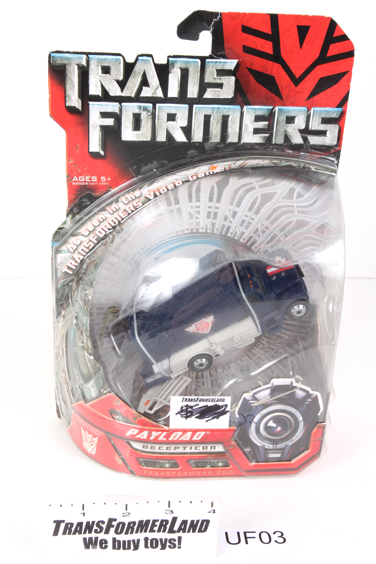 Sealed Transformers® Movie Deluxe Class Payload SKU 345088 ...