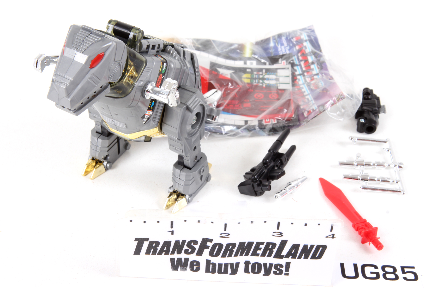 Complete Transformers® G1 Grimlock SKU 344849 | Transformerland