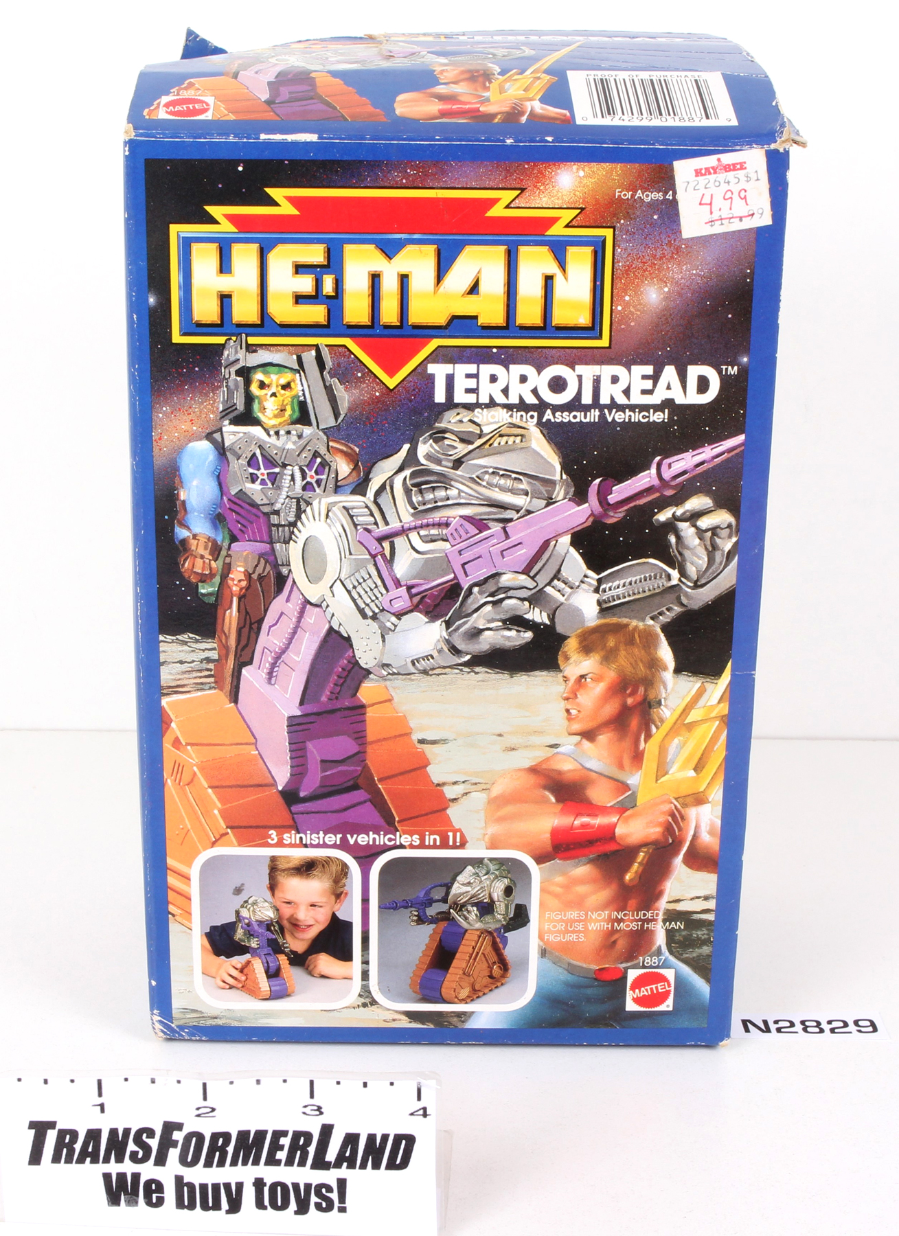 Packaged, not sealed Masters of the Universe (MOTU)® He-Man (The