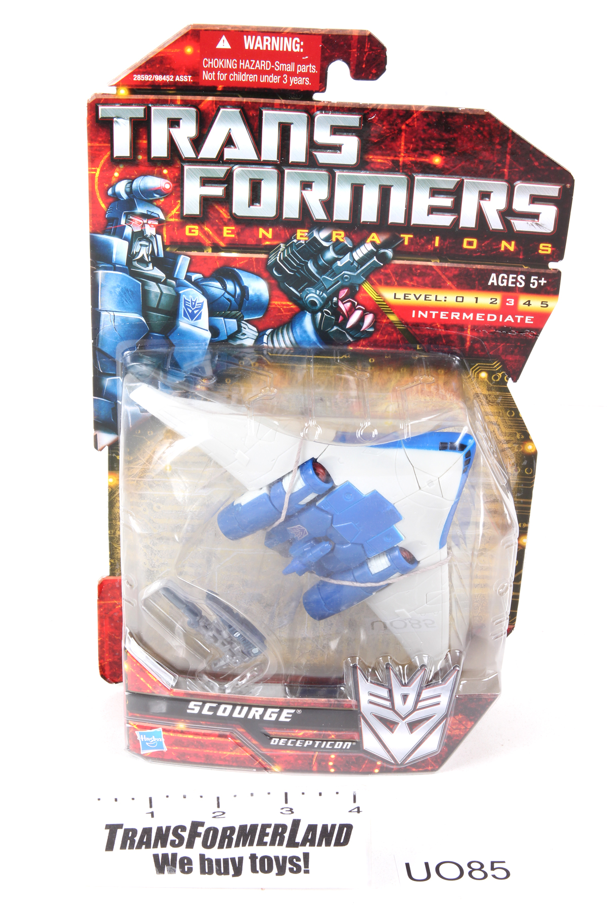 Sealed Transformers® Generations Deluxe Class Scourge SKU 346207