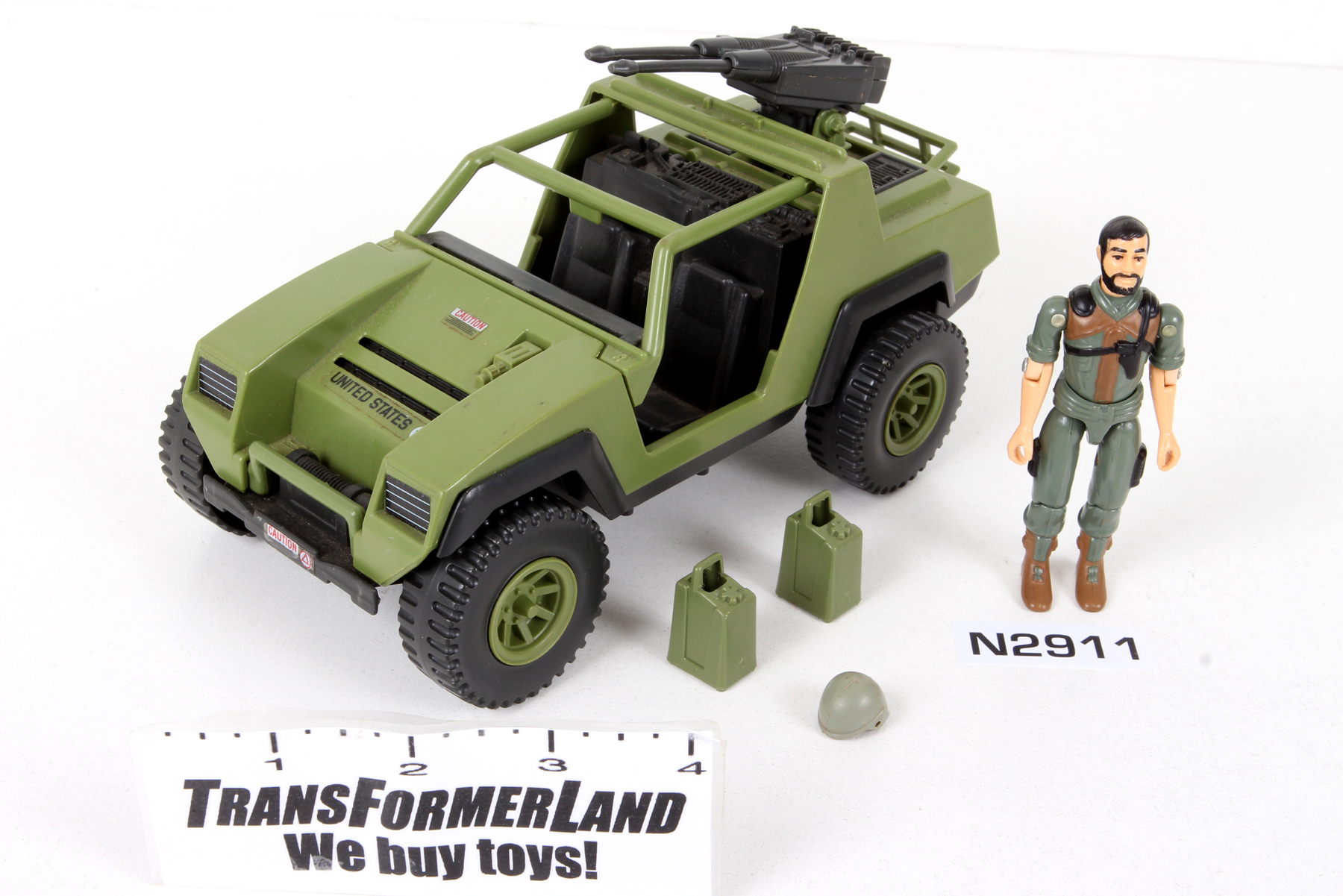 ハイブリッド・アミューズメント・ショウ bpm ネバーランド☆A GO!GO!(中古品) Complete G.I. Joe® A Real American Hero (ARAH) Vehicle and Driver