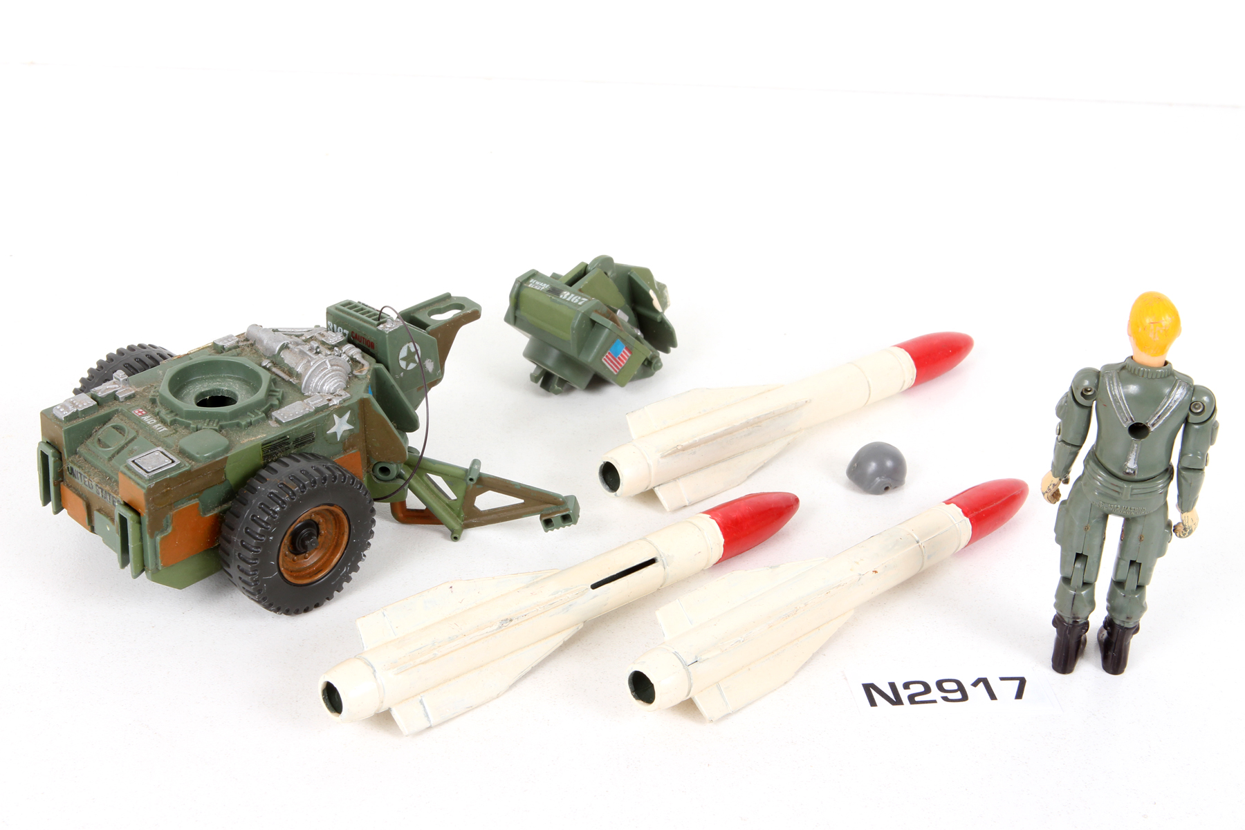 Complete G.I. Joe® A Real American Hero (ARAH) Vehicle and Driver