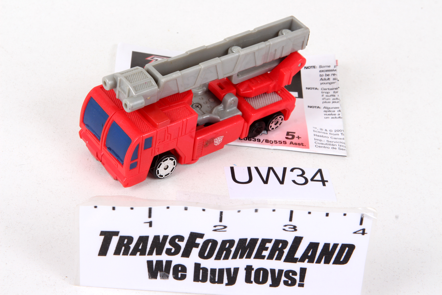 Complete Transformers® Robots in Disguise (RID) Basic Class Optimus ...