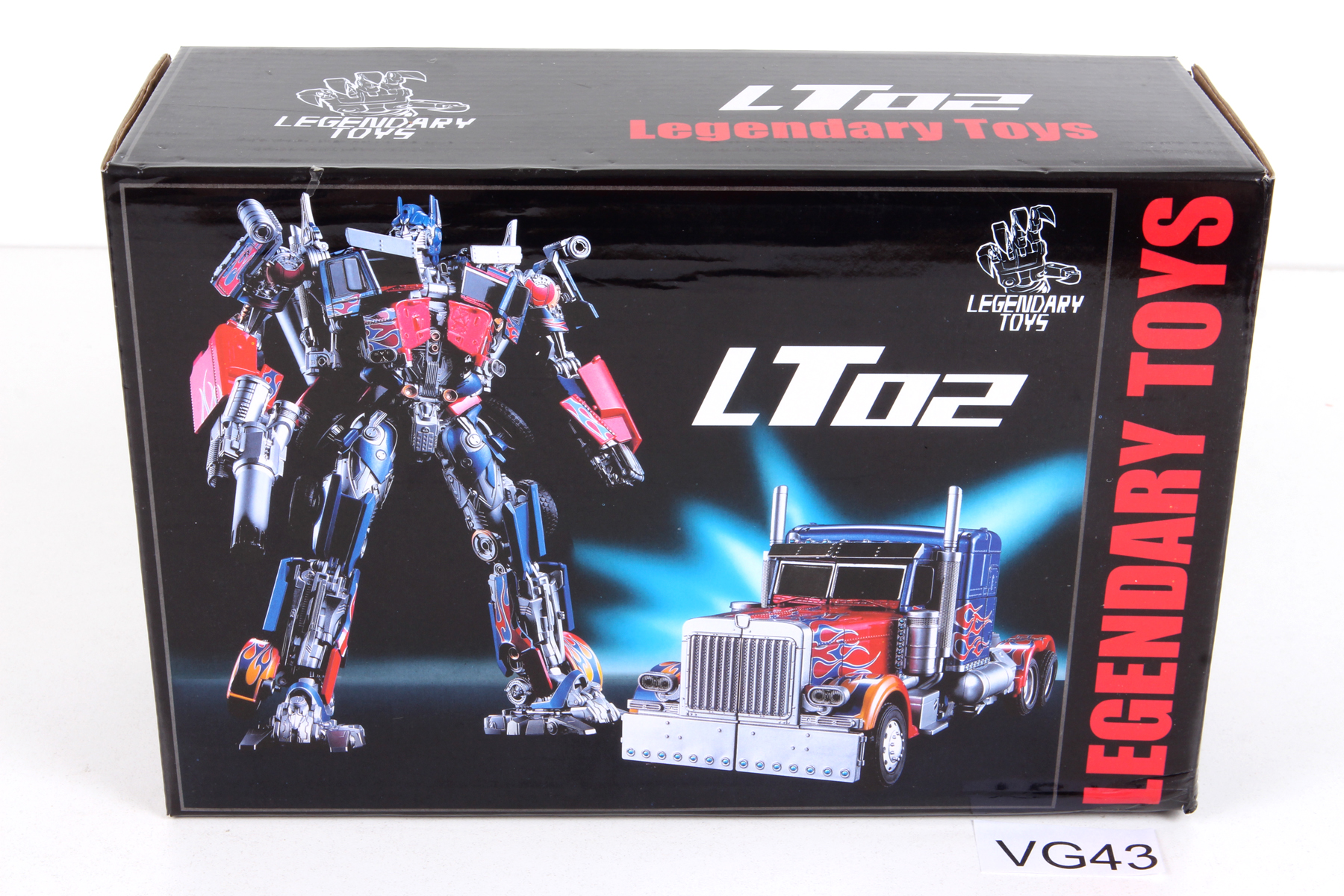 Packaged, not sealed 3rd Party Transforming Figures® Legendary