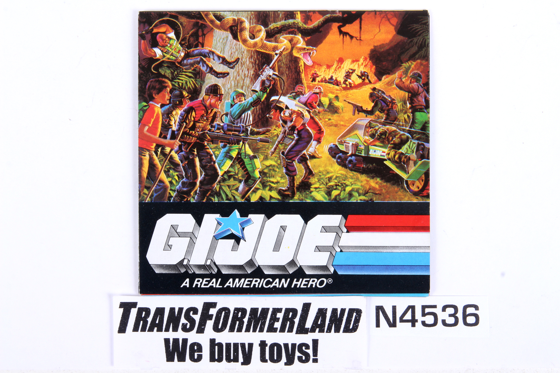 G.I. Joe® A Real American Hero (ARAH) Product Catalogs 1986 US Product  Catalog SKU 352827 | Transformerland.com - Largest selection & best prices  on new used and vintage Transformers® figures and toys
