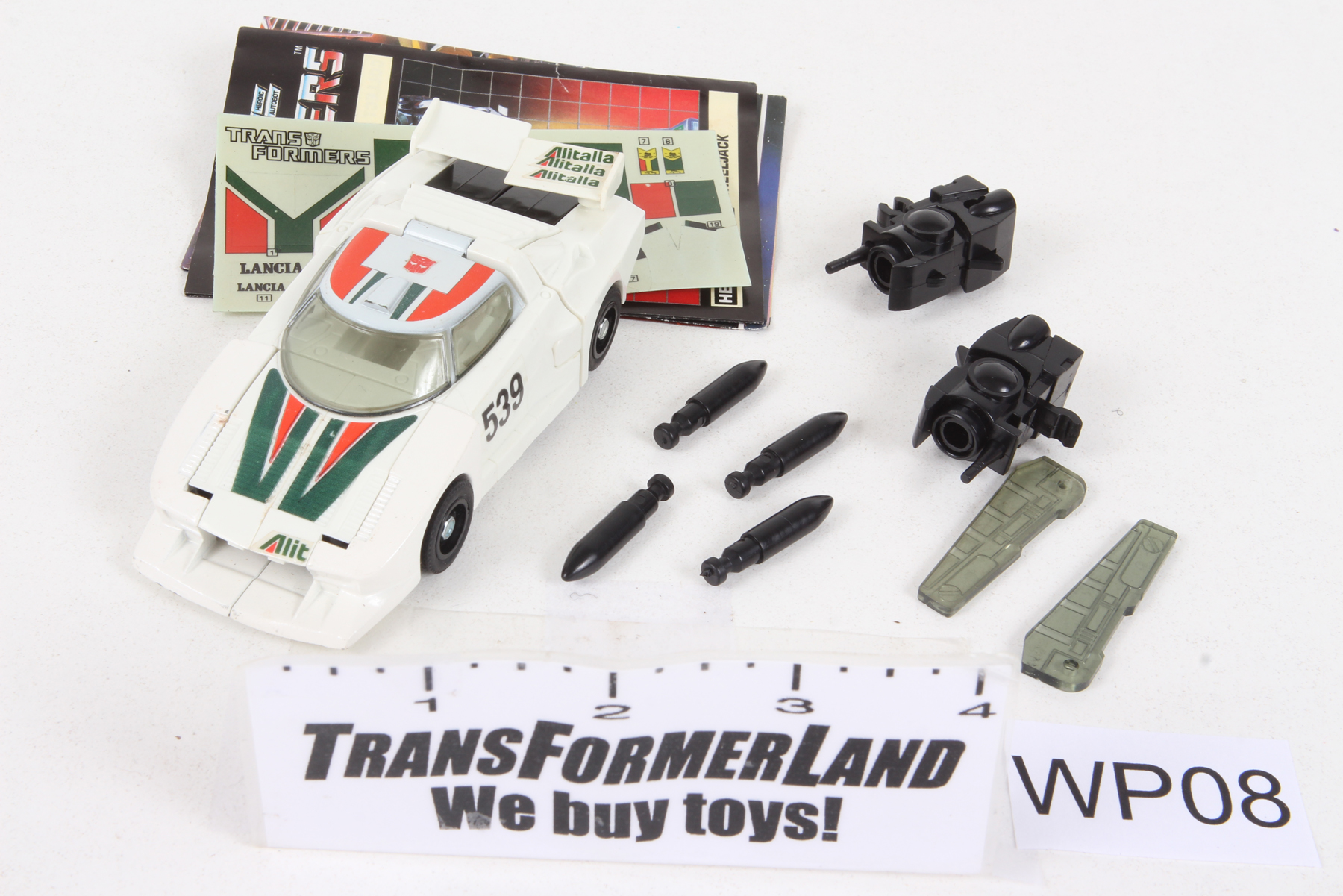 Complete Transformers® G1 Wheeljack SKU 353740 | Transformerland.com ...