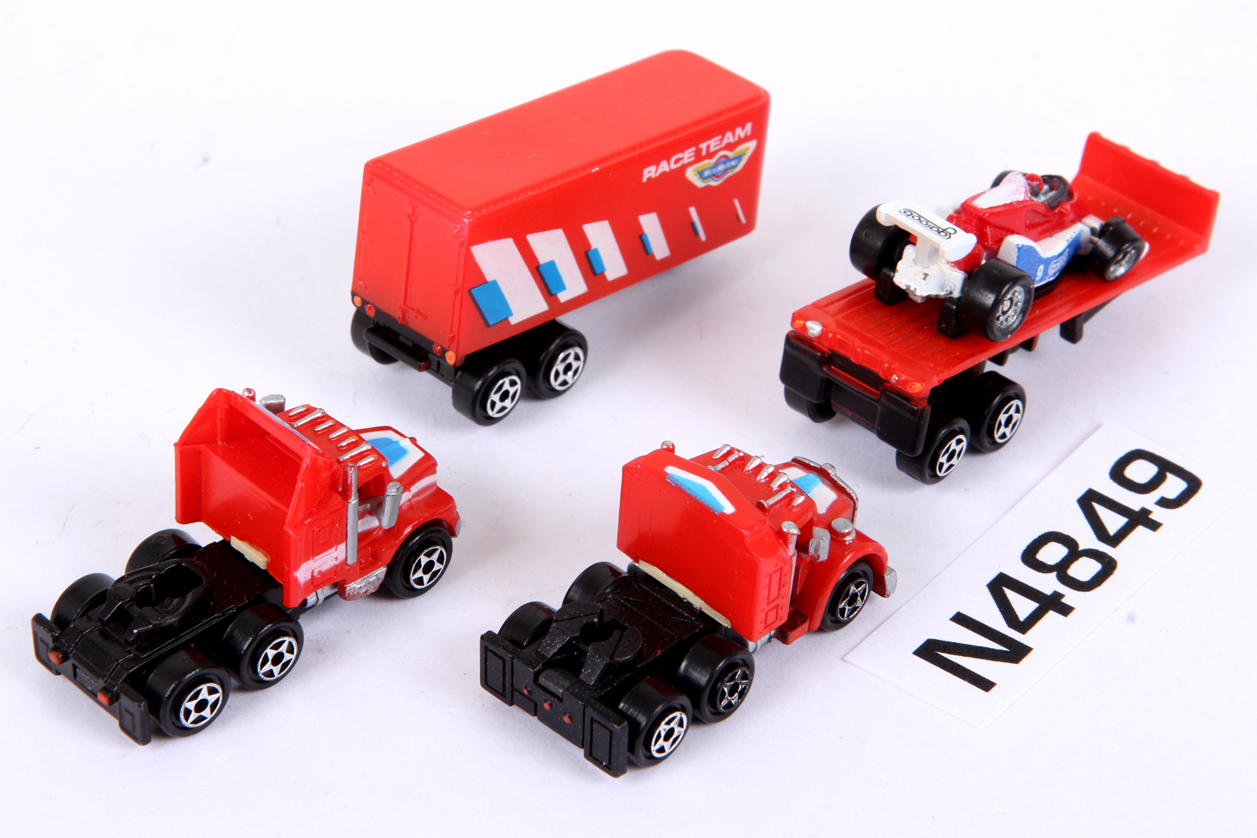 Complete Micro Machines® Semi Truck Collections Race Team SKU