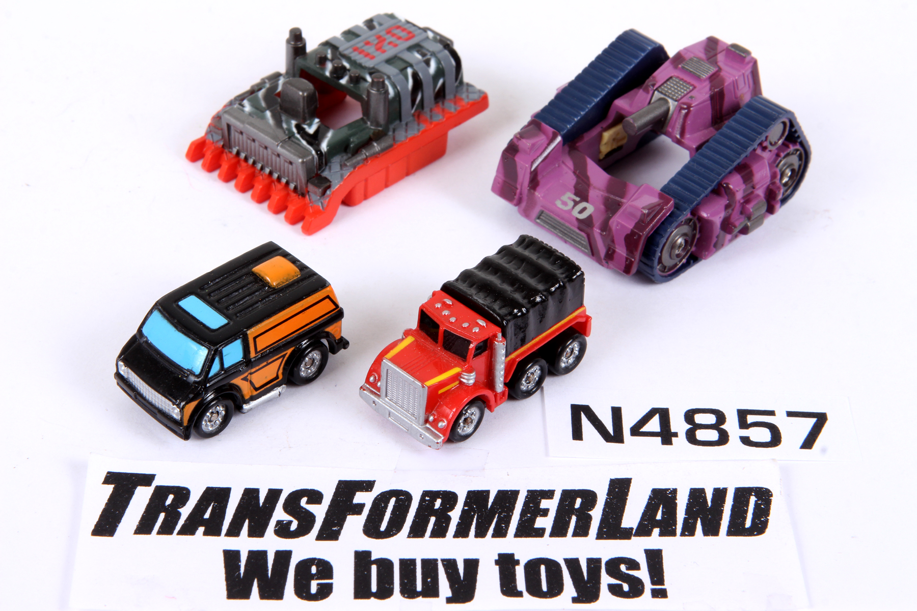 Complete Micro Machines® Highway Warriors Terror Tank and Rammin