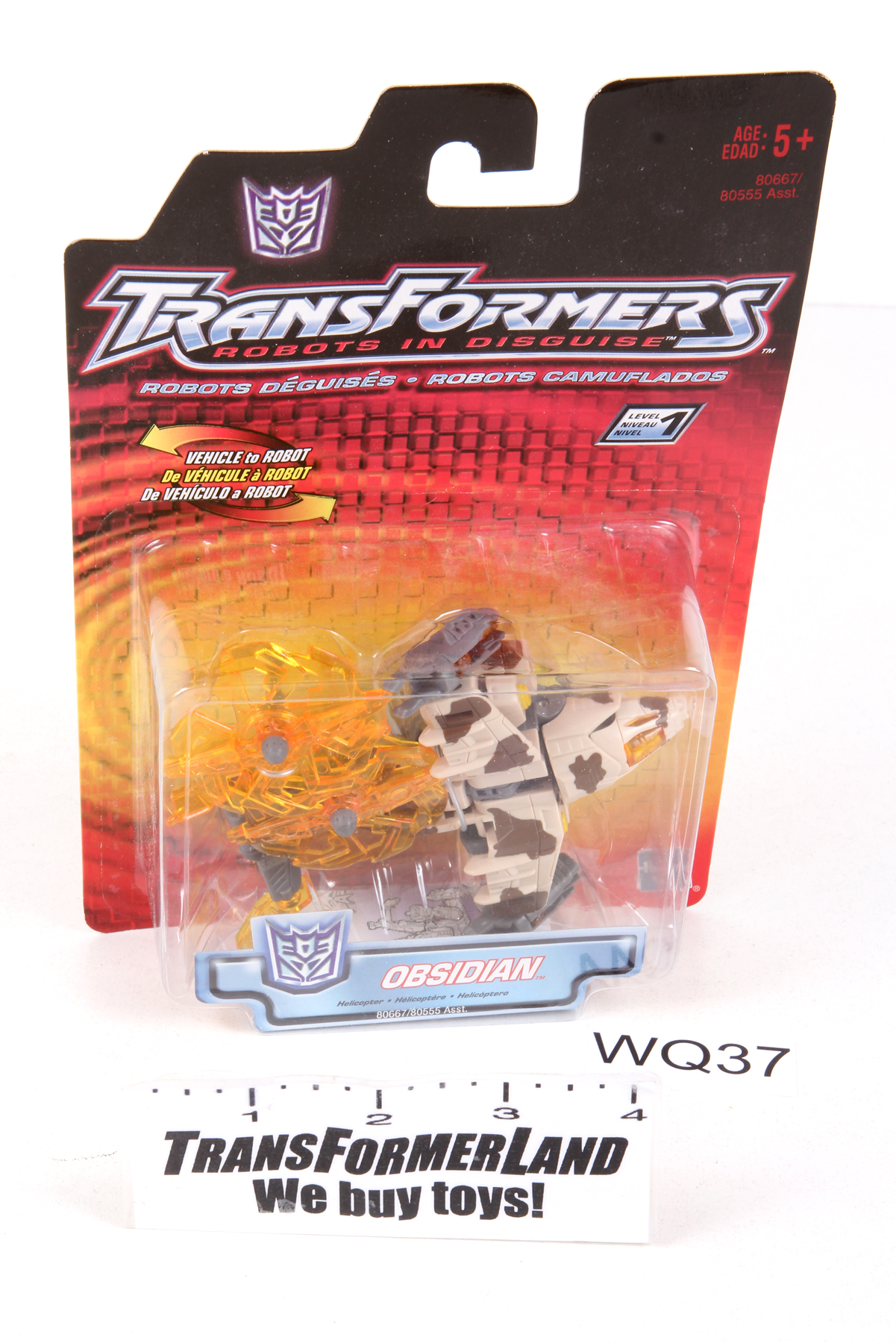 Sealed Transformers® Robots in Disguise (RID) Basic Class Obsidian SKU ...
