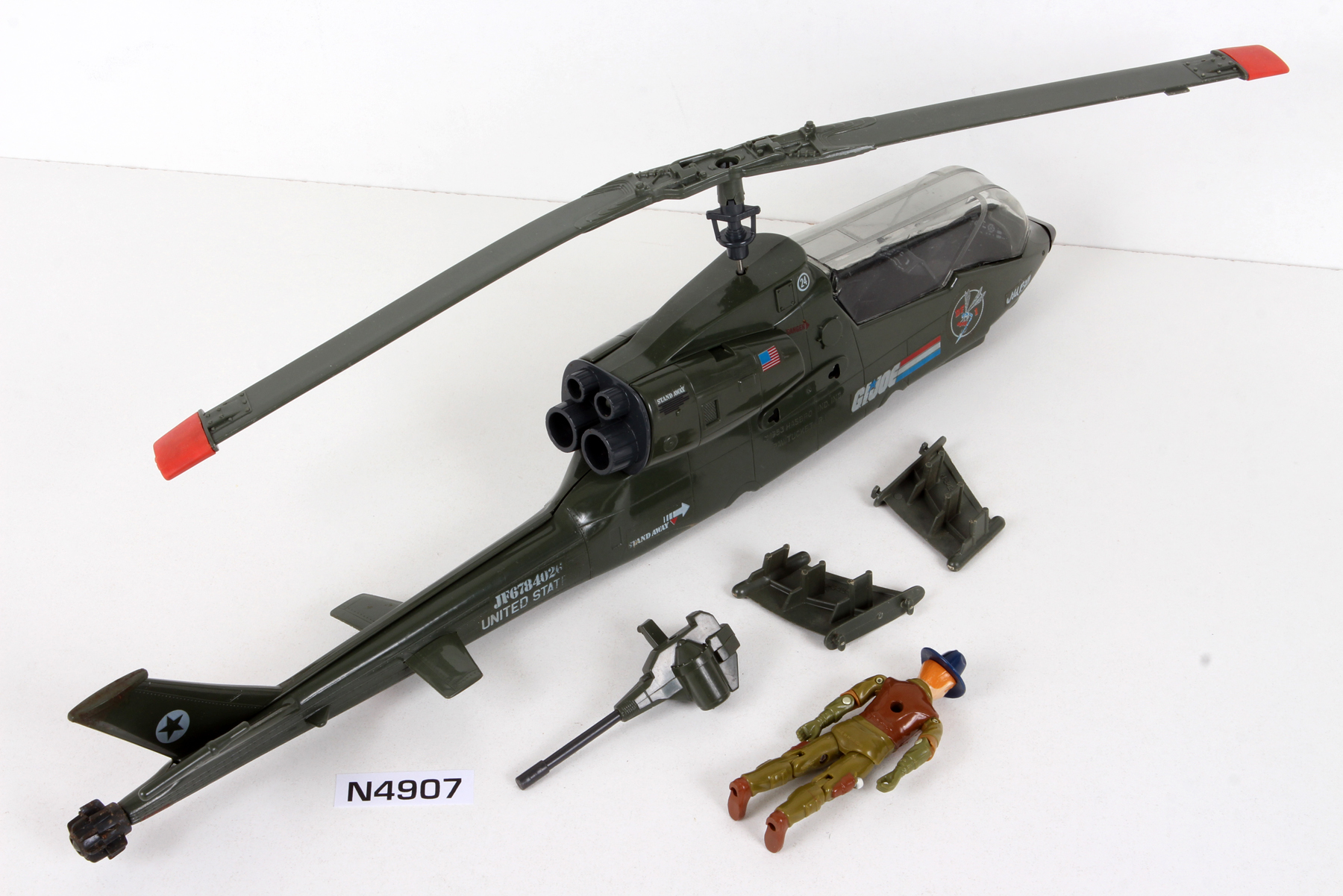 Complete G.I. Joe® A Real American Hero (ARAH) Vehicle and Driver