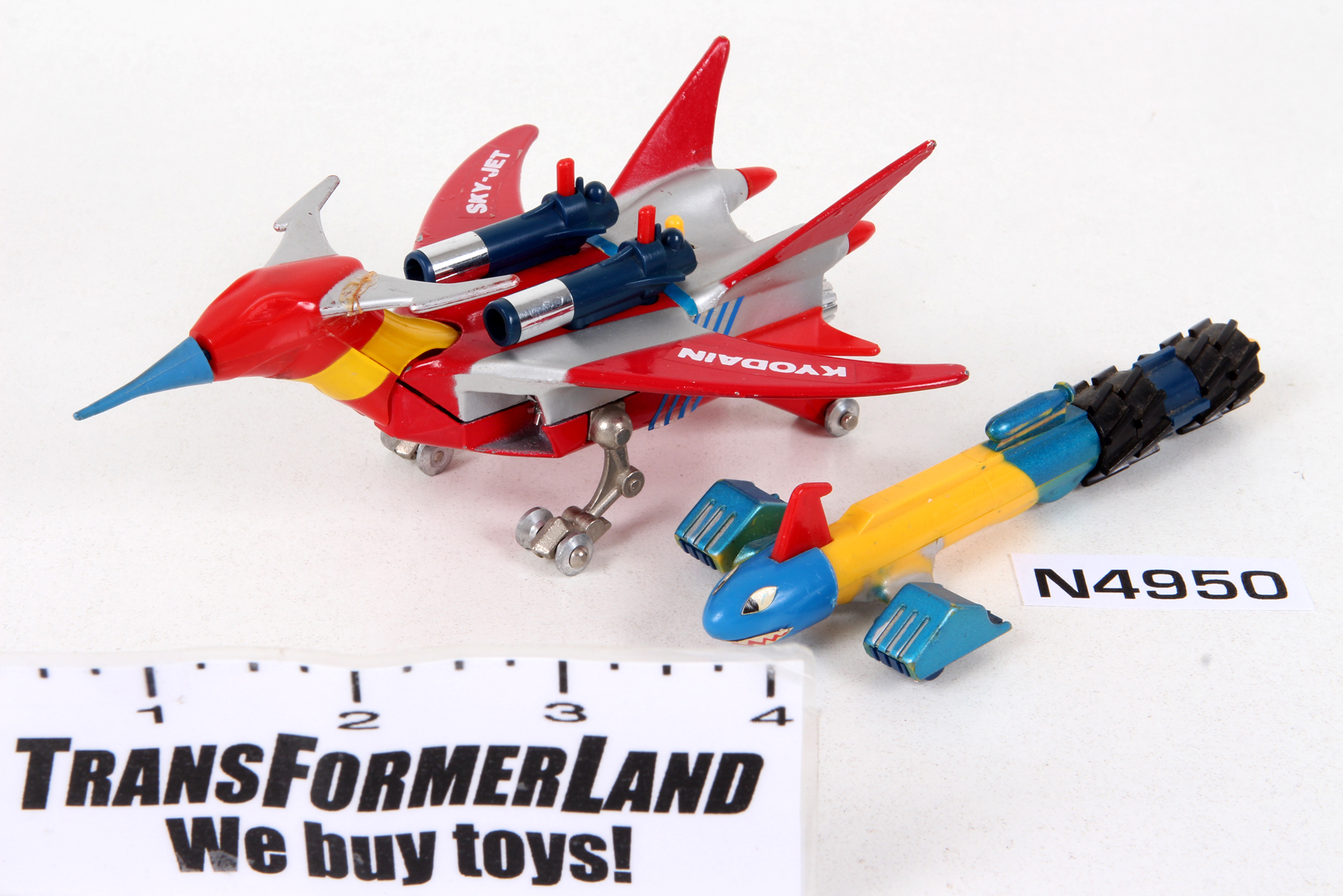 Complete Chogokin® Shogun Warriors Action Vehicles Sky Jet SKU