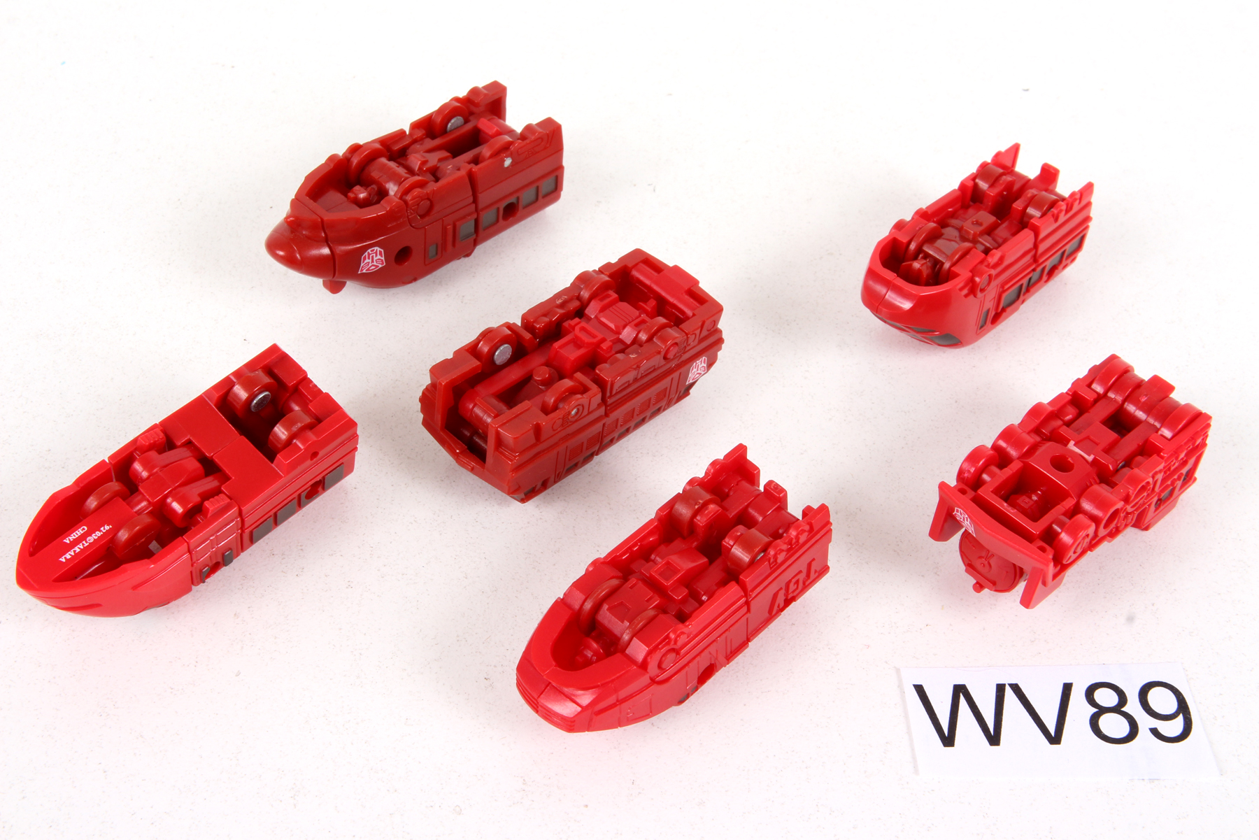 Complete Transformers® Micromaster (Reissue) Combiners Sixtrain Rage ...