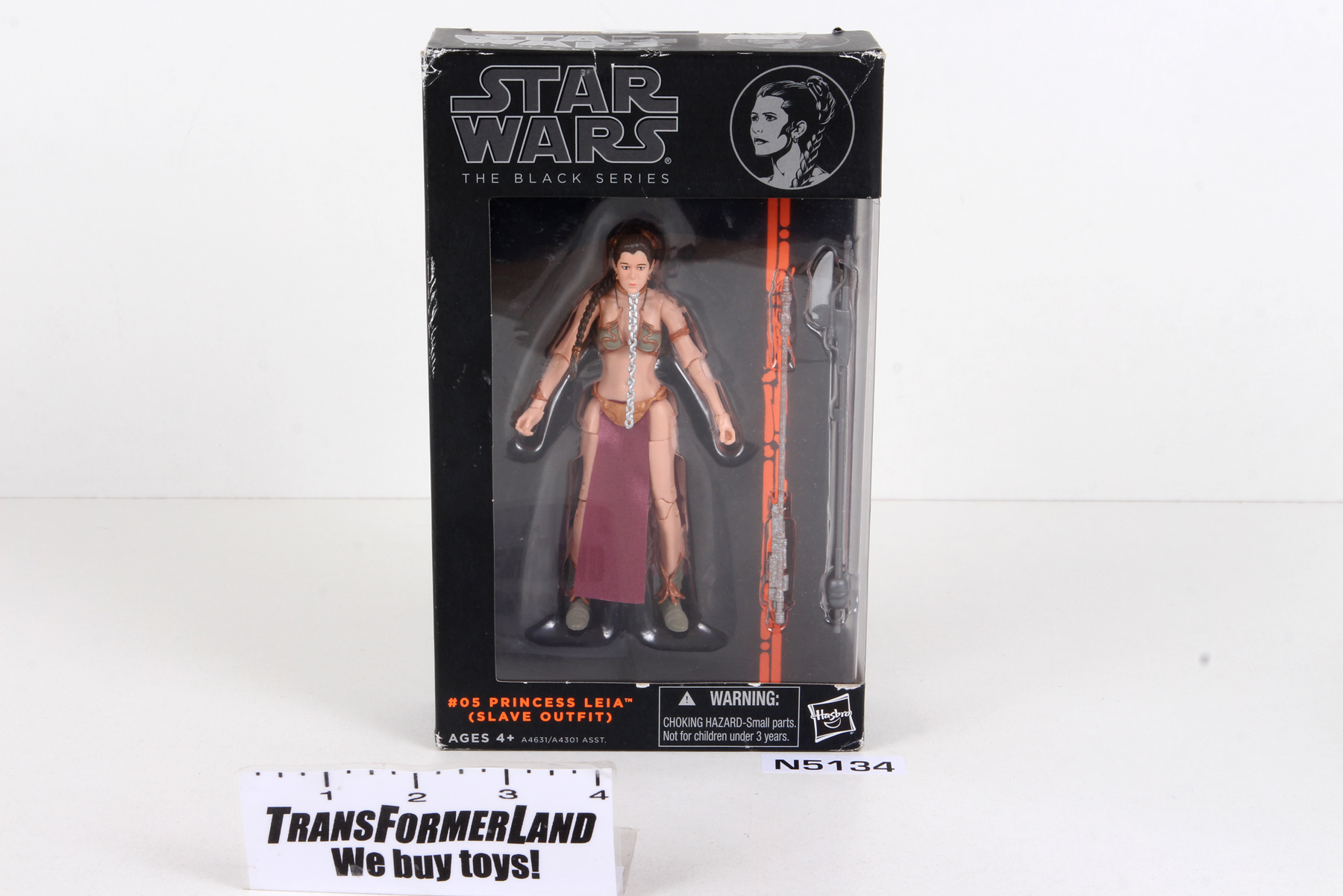 Sealed Star Wars® The Black Series Orange Series Princess Leia