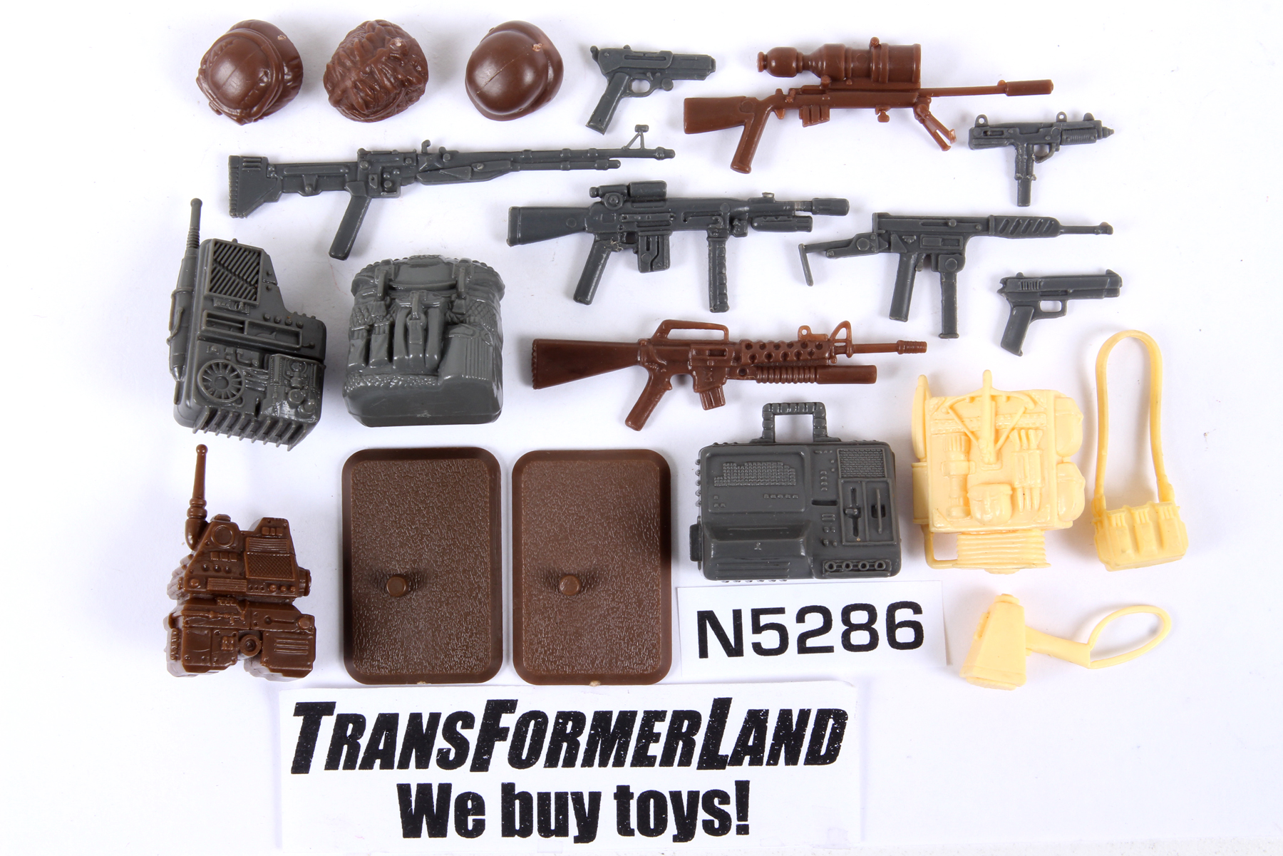 Complete G.I. Joe® A Real American Hero (ARAH) Accessory Packs