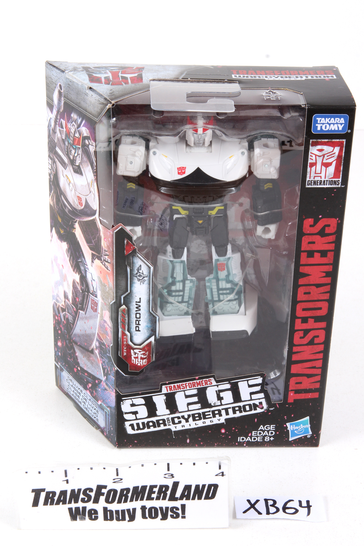 In stock Hasbro Transformers Toys Siege Series WFC-S23 Prowl Figure Robot Collection Hobby Children's Toys - 26